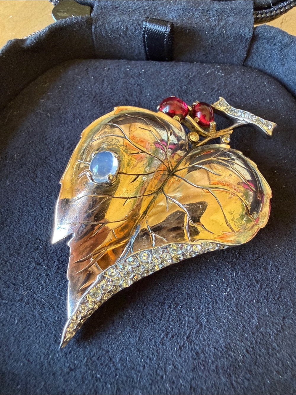 Alfred Phillips for Crown Trifari Sterling “Dewdrops “ vintage brooch